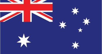 flags of Australia, vector icon Illustration